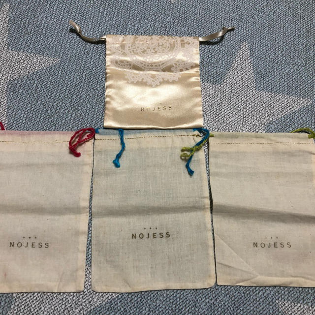 NOJESS(ノジェス)のシラン様専用→ノジェス アクセサリー袋 巾着 レディースのアクセサリー(その他)の商品写真