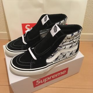 26cm Supreme Vans Sk8-Hi シュプリーム バンズ スケハイ