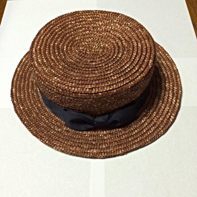 JEANASIS(ジーナシス)のジーナシス  カンカン帽 レディースの帽子(麦わら帽子/ストローハット)の商品写真