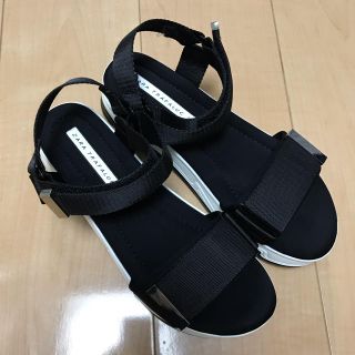 ザラ(ZARA)のZARA☆完売38サイズ☆スポーツサンダル☆スニーカーサンダル(サンダル)