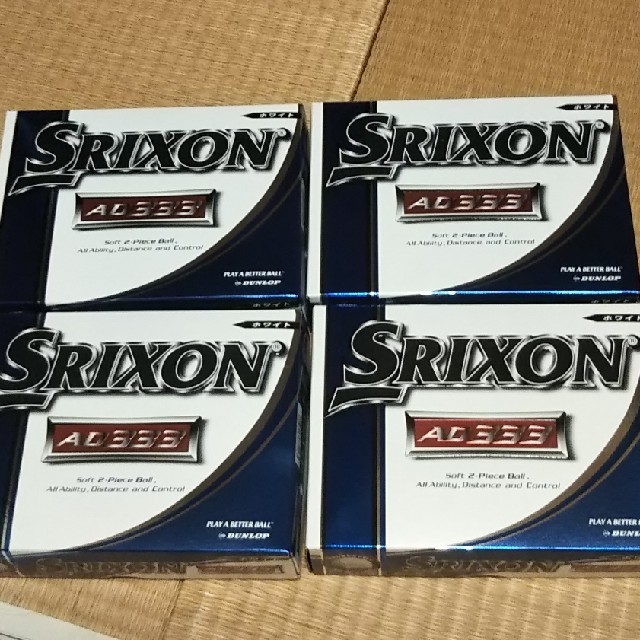 スリクソン  SRlXON ゴルフボール 
ad333 4ダース