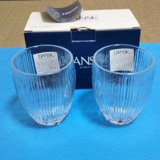ダンスク(DANSK)のDANSK タンブラーペアセット(グラス/カップ)