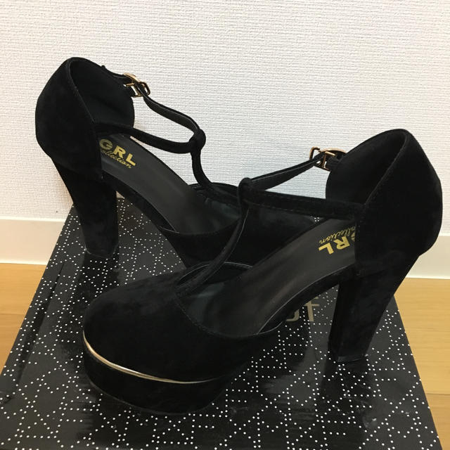 GRL(グレイル)のGRL ブラックパンプス 美品 レディースの靴/シューズ(ハイヒール/パンプス)の商品写真