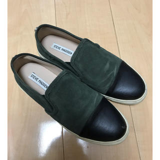 スティーブマデン(Steve Madden)のSTEVEMADDEN☆スティーブマデン☆レザースリッポン(スリッポン/モカシン)