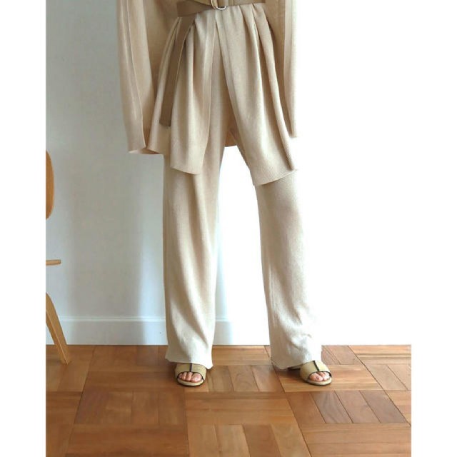 TODAYFUL Linen Knit Pantsカジュアルパンツ