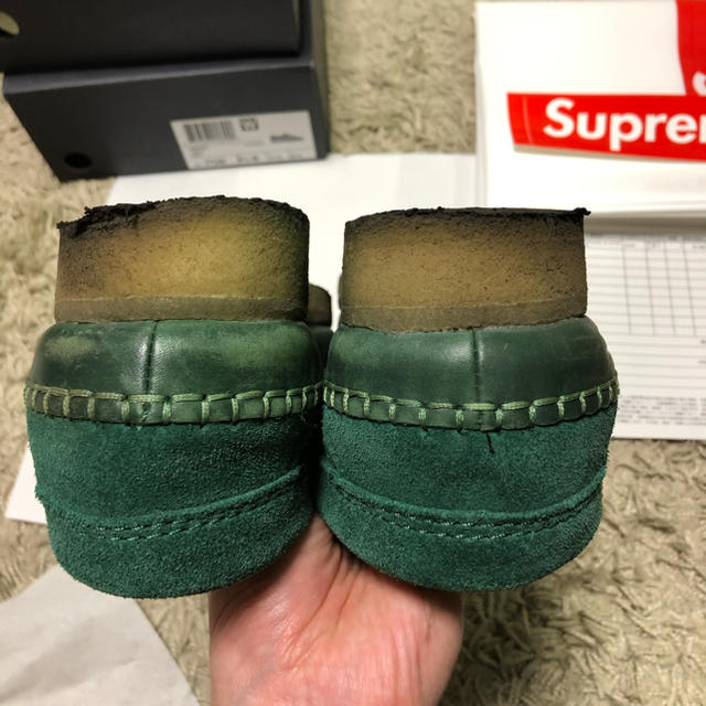 Supreme(シュプリーム)のsupreme clarks Weaver green メンズの靴/シューズ(スニーカー)の商品写真