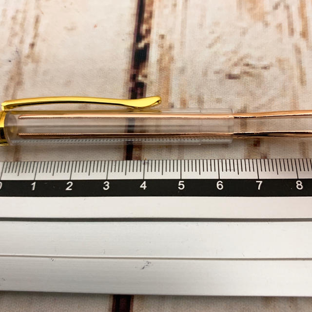 ハーバリウムボールペン ピンセット ピンクゴールド ハンドメイドの素材/材料(その他)の商品写真