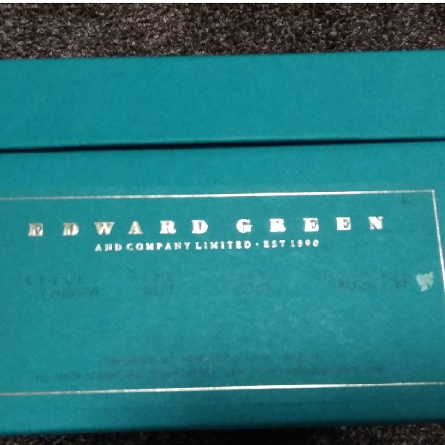 EDWARD GREEN(エドワードグリーン)のエドワード・グリーンの箱(チェルシー61/2) メンズの靴/シューズ(ドレス/ビジネス)の商品写真