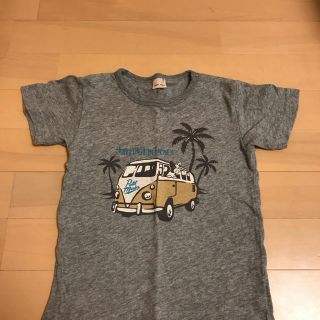 プティマイン(petit main)のpetit main グレーTシャツ 110cm(Tシャツ/カットソー)