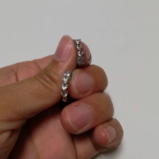 ジュエリーツツミ(JEWELRY TSUTSUMI)のじゅん様専用　シルバー　ハートキュービックピアス(ピアス)