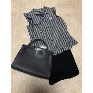 バーバリーブルーレーベル(BURBERRY BLUE LABEL)の美品☆バーバリーブルーレーベル ブラウス(シャツ/ブラウス(半袖/袖なし))