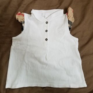 バーバリー(BURBERRY)のバーバリーチルドレンタンクトップ90(Tシャツ/カットソー)