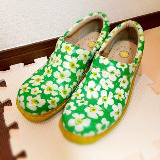 ドクターマーチン(Dr.Martens)のレア☆マーチン♡花柄スリッポン(スリッポン/モカシン)