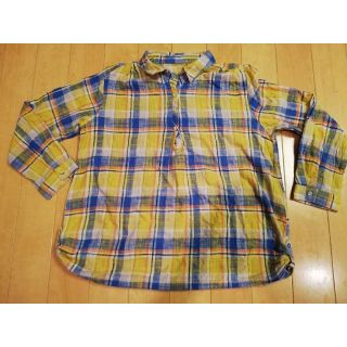 中古良品 Lorenzo Righi チェックシャツ Lサイズ(シャツ/ブラウス(長袖/七分))