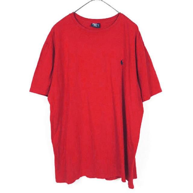 Ralph Lauren(ラルフローレン)のpolo ラルフローレン レッド Ｔシャツ M レディースのトップス(Tシャツ(半袖/袖なし))の商品写真