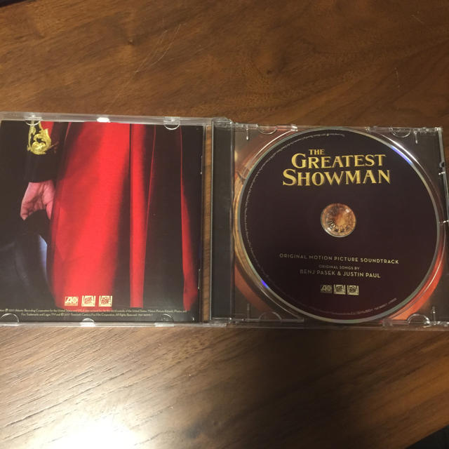 THE GREATEST SHOWMAN サントラ エンタメ/ホビーのCD(映画音楽)の商品写真