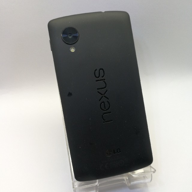 LG Electronics(エルジーエレクトロニクス)の比較的美品！ google Nexus5  simフリー  16gb スマホ/家電/カメラのスマートフォン/携帯電話(スマートフォン本体)の商品写真