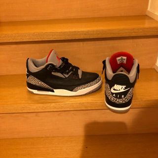 ナイキ(NIKE)のaj3 OG 27.5cm black cement(スニーカー)