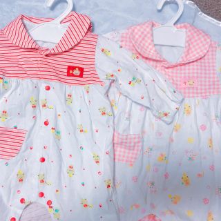 赤ちゃん服70 新品未使用(ロンパース)