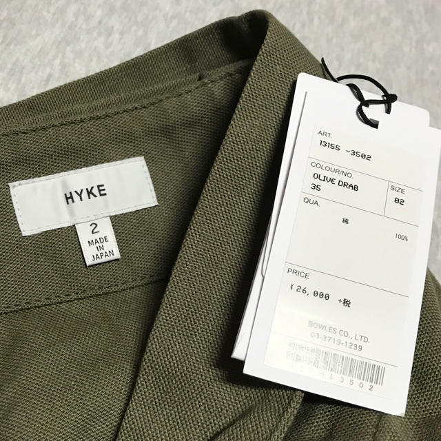 HYKE(ハイク)の【マハロ様専用】《19ss》HYKE DUCK MOTORCYCLE PANTS レディースのパンツ(カジュアルパンツ)の商品写真