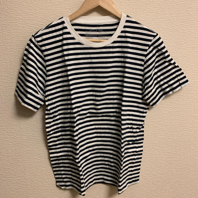 MUJI (無印良品)(ムジルシリョウヒン)の無印良品 ボーダーT メンズのトップス(Tシャツ/カットソー(半袖/袖なし))の商品写真
