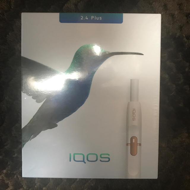 IQOS(アイコス)のアイコス 2.4 Plus 本体 新品未開封 ネイビー メンズのファッション小物(タバコグッズ)の商品写真