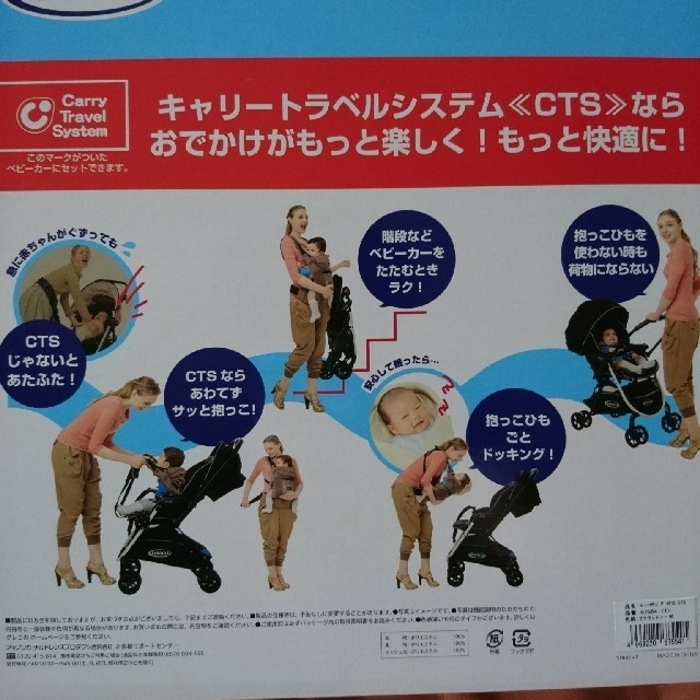 抱っこ紐 GRACO グレコ ルーポップゼロ CTS