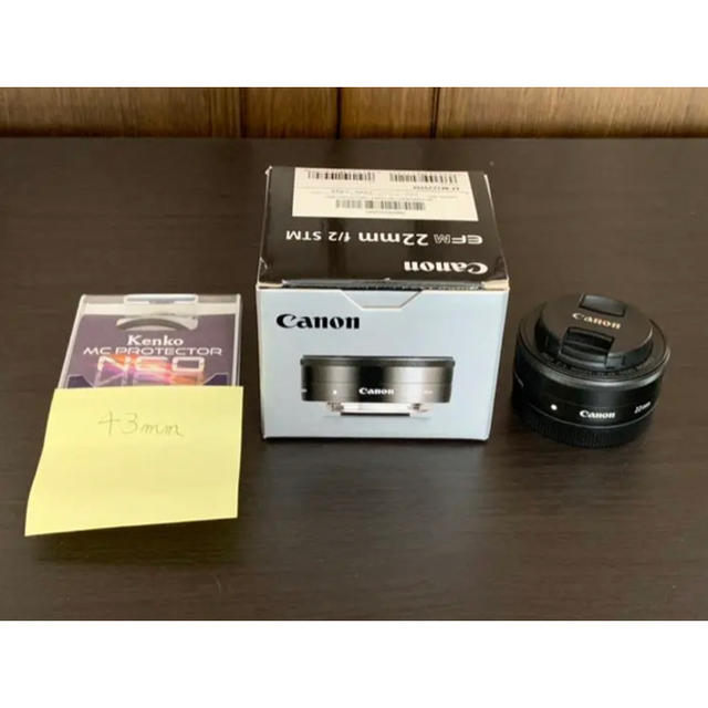 【美品】Canon EF-M22  f/2 STM 単焦点レンズ