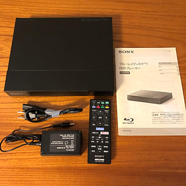 SONY(ソニー)の☆SONY ブルーレイプレーヤー BDP-S1500 ☆ スマホ/家電/カメラのテレビ/映像機器(DVDプレーヤー)の商品写真