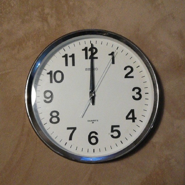 SEIKO(セイコー)のSEIKO QA488N 掛け時計 インテリア/住まい/日用品のインテリア小物(掛時計/柱時計)の商品写真