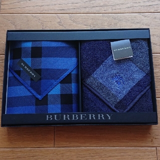 バーバリー(BURBERRY)の【新品】BURBERRYバーバリー ハンカチ×2枚(ハンカチ/ポケットチーフ)