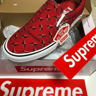 シュプリーム(Supreme)のSupreme VANS スリッポン(スニーカー)