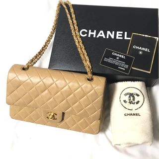 シャネル(CHANEL)の超美品★CHANEL Wフラップ マトラッセ チェーンバッグ 付属付 シャネル(ショルダーバッグ)