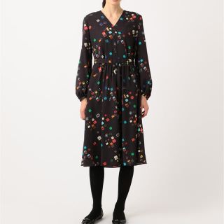 ポールスミス(Paul Smith)のポールスミス プリンテッドリボンボックス ワンピース(ひざ丈ワンピース)