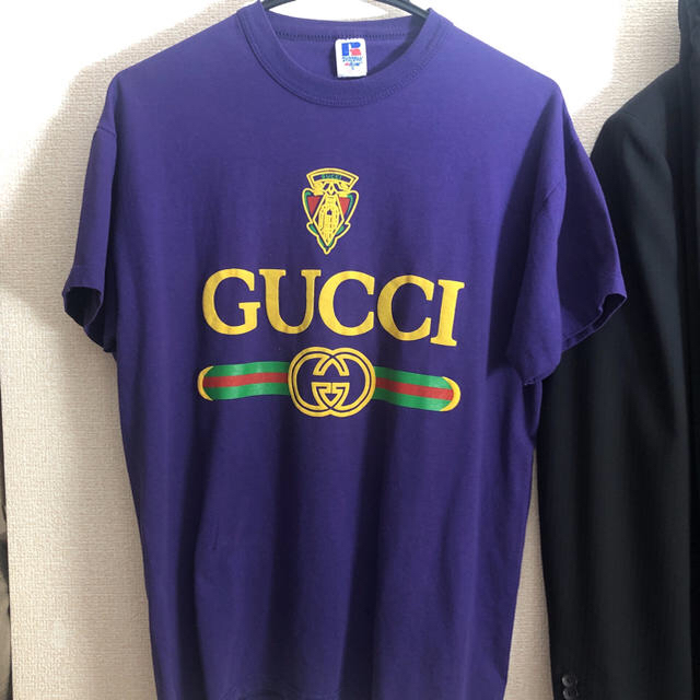 Gucci(グッチ)のGUCCI Tシャツ ビンテージ 紫 メンズのトップス(Tシャツ/カットソー(半袖/袖なし))の商品写真