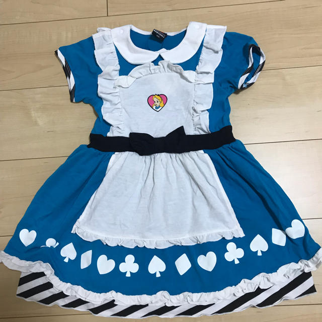 BABYDOLL(ベビードール)のアリスワンピース120センチ キッズ/ベビー/マタニティのキッズ服女の子用(90cm~)(ワンピース)の商品写真