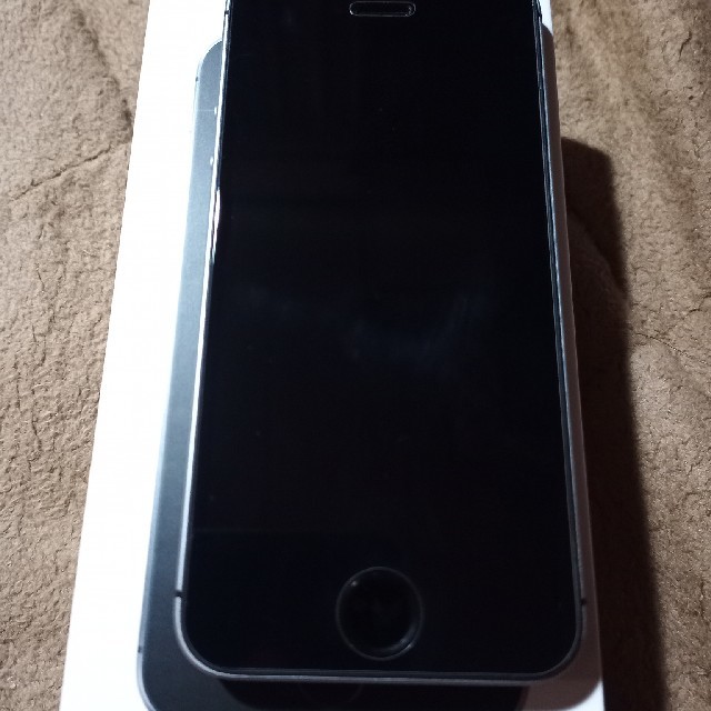 iPhone SE 32GB グレー 極美品 simフリー済