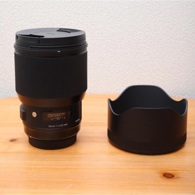 シグマ【美品】シグマ sigma 85mmf1.4 DG HSM キャノン用-
