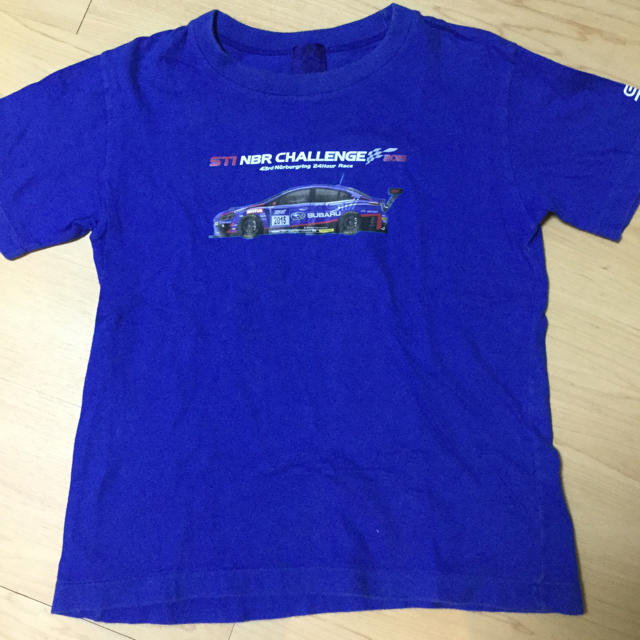 スバル(スバル)の2015 STI NBR challenge キッズTシャツ キッズ/ベビー/マタニティのキッズ服男の子用(90cm~)(Tシャツ/カットソー)の商品写真