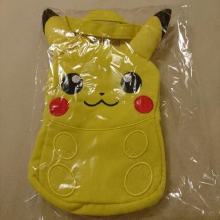 新品)ピカチュウ スエット素材 ダイカットバッグ(キャラクターグッズ)