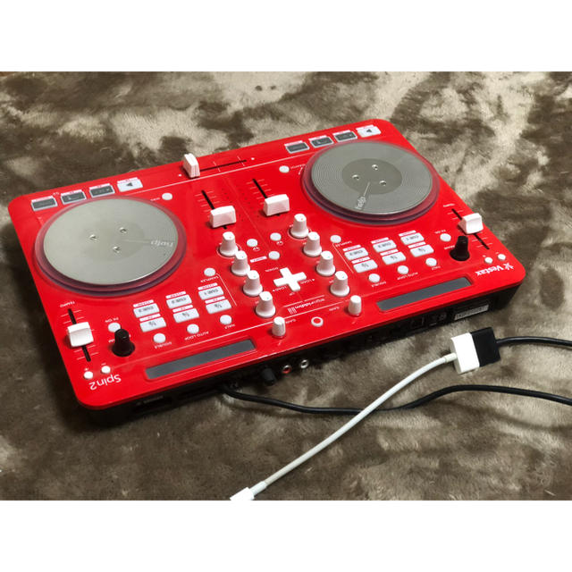 Vestax Spin2 DJコントローラー 限定色 レッド ios対応 1