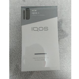 アイコス(IQOS)のアイコス3 iqos グレー 新品、未使用(タバコグッズ)
