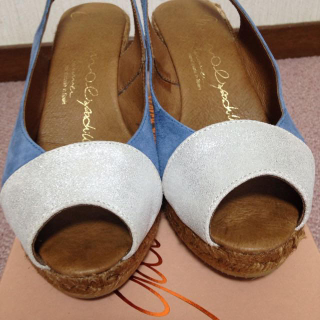 gaimo(ガイモ)の美品！ ガイモ バイカラーサンダル レディースの靴/シューズ(サンダル)の商品写真