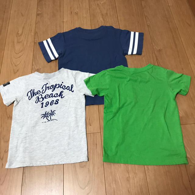 UNIQLO(ユニクロ)の半袖Ｔシャツ 3枚おまとめ★男の子 110サイズ キッズ/ベビー/マタニティのキッズ服男の子用(90cm~)(Tシャツ/カットソー)の商品写真