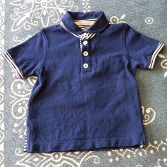 GLOBAL WORK(グローバルワーク)のシンプル ポロシャツ Sサイズ キッズ/ベビー/マタニティのキッズ服男の子用(90cm~)(Tシャツ/カットソー)の商品写真