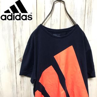 アディダス(adidas)の【希少】アディダス 超ドデカパフォーマンスロゴプリントTシャツ(Tシャツ/カットソー(半袖/袖なし))