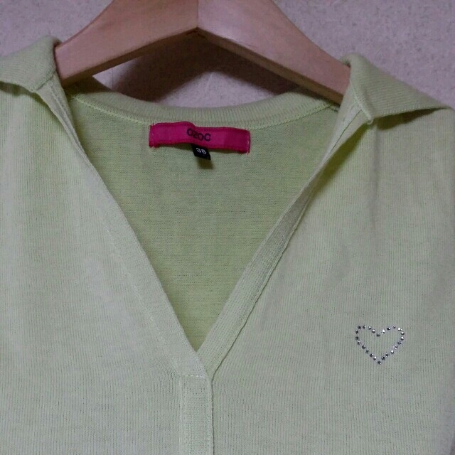OZOC(オゾック)のOZOCライトグリーンのポロシャツ レディースのトップス(ポロシャツ)の商品写真