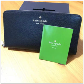 ケイトスペードニューヨーク(kate spade new york)の【大人気！再入荷 新品未使用】Kate spade 長財布ブラック(財布)