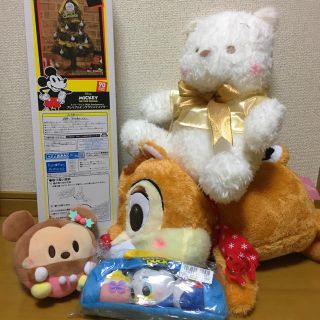 ディズニー(Disney)のディズニー ツリー ぬいぐるみ セット売り(キャラクターグッズ)