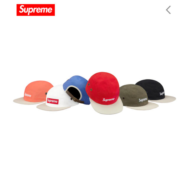 Supreme商品名※新品未使用【Supreme】[2-Tone Camp Cap] White